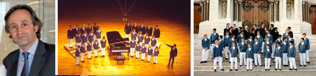 M. Pierre Debat Maître de Chapelle des Petits Chanteurs de Monaco